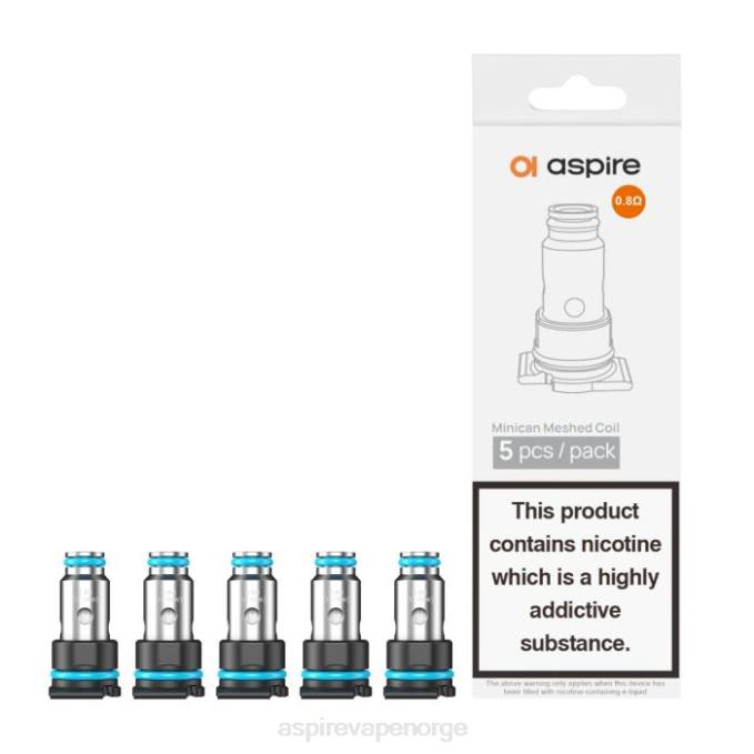Aspire Vape Price - Aspire Minican meshed coil 0,8o/5stk 6NNX205
