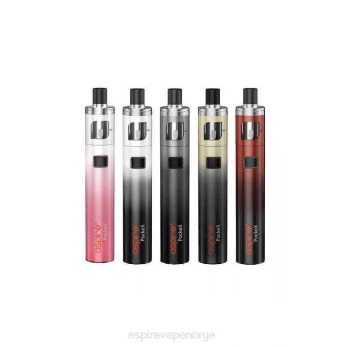 Aspire Vape Shop - Aspire Pockex jubileumsutgavesett 6NNX117 svart og hvit gradient
