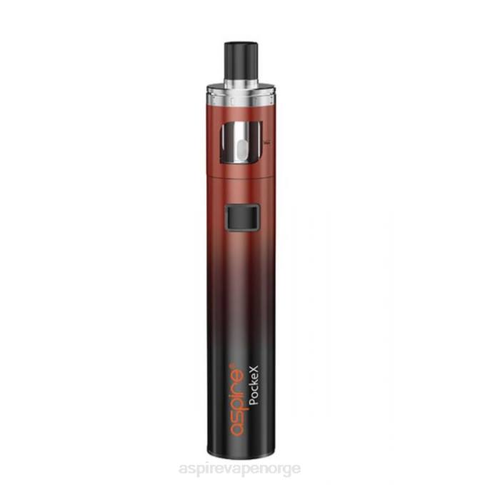 Aspire Vape Shop - Aspire Pockex jubileumsutgavesett 6NNX117 svart og hvit gradient